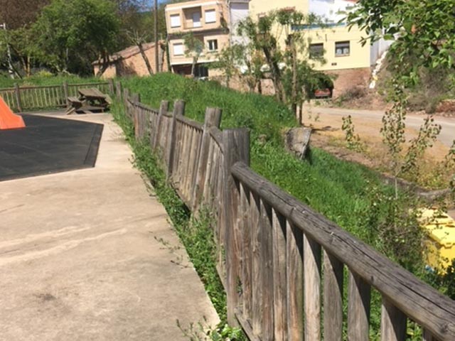 valla material reciclado kemparq-villardetorre valla material reciclado kemparq-villardetorre